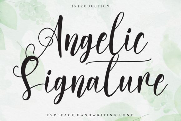 Angelic Signature: The Premium Script Font for Web Design