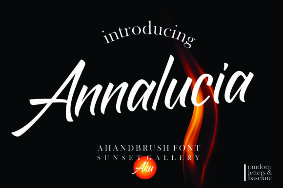 Annalucia: A Classic Script Font
