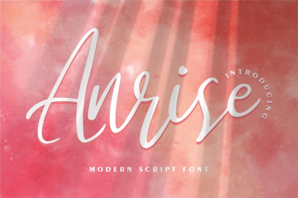 Anrise Script Font for Elegant Branding Projects