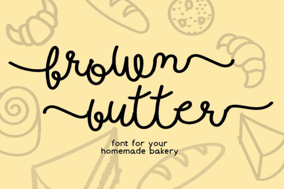 Brownbutter: A Whimsical Script Font
