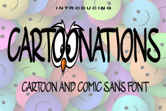 Cartoonations Font for Business Branding