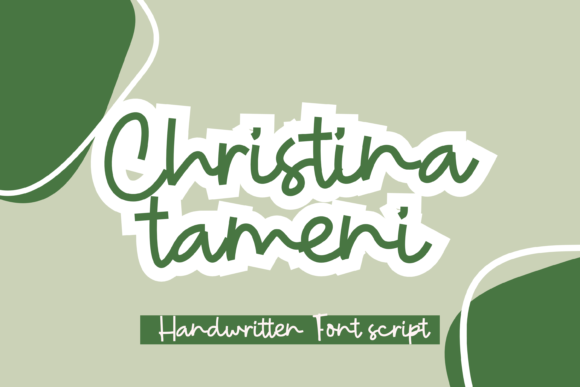 Christina Tameni: A Chic Script for Modern Branding