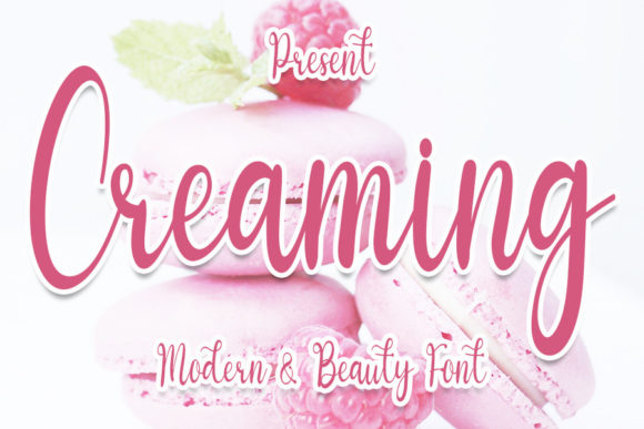 Creaming: The Elegant Script Font for Small Business Branding