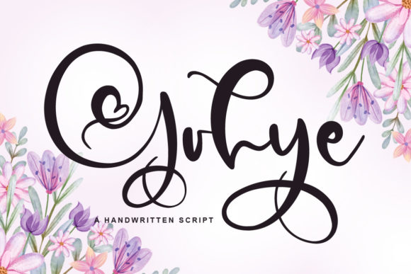 Elevate Web Design with the Gohye Script Typeface