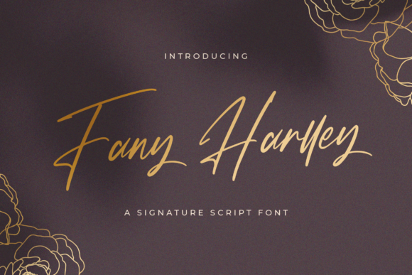 Elevate Your Brand with the Fany Harlley Typeface