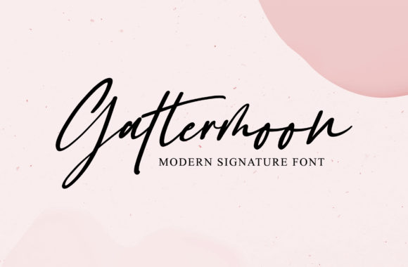Gattermoon Script Font Review for Elegant Branding