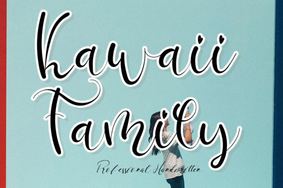 Kawaii Family Font for Creative Campaigns