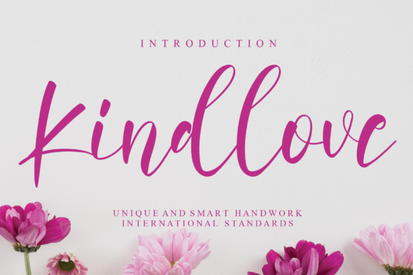 Kindlove: A Script Font for Elegant Branding
