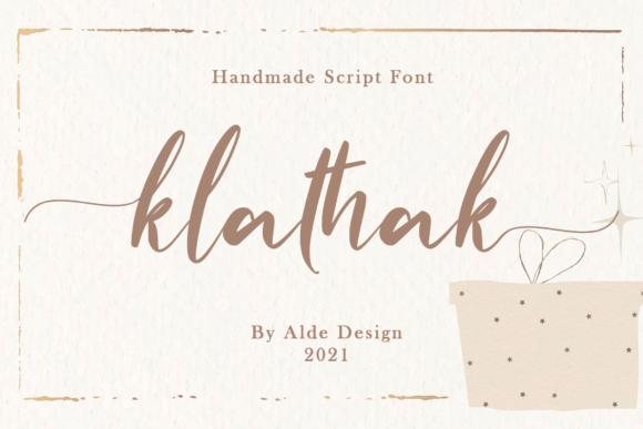Klathak Font: Elegant Script for Editorial Design