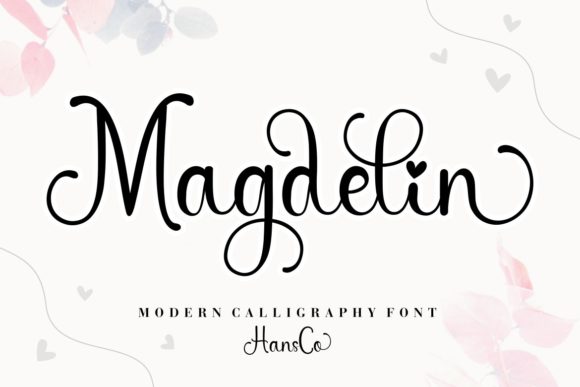 Magdelin Font for Web Design