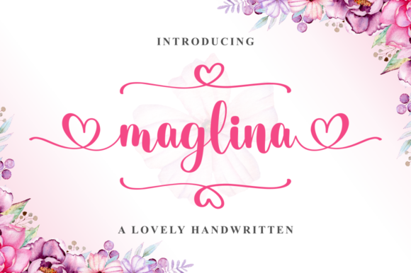 Maglina: The Elegant Script Font for Handmade Brands
