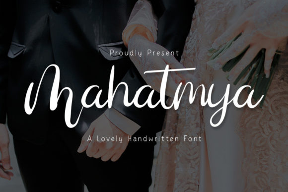 Mahatmya: A Delicate Script Font for Digital Elegance