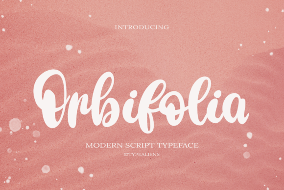 Orbifolia: Elegant Script Font for Business