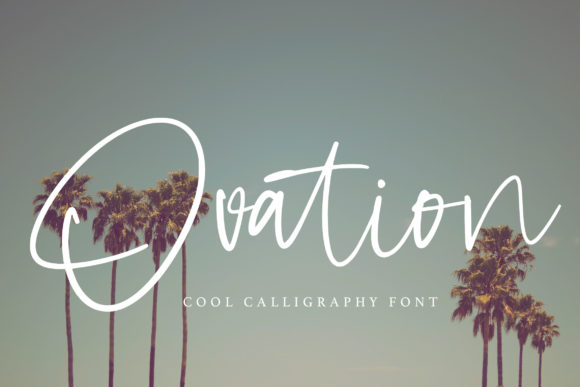 Ovation Script Font Review for Makers and Brands