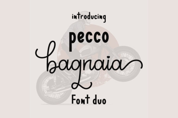 Pecco Bagnaia Font for Business Branding