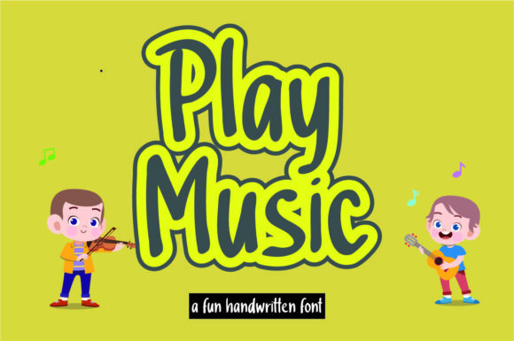 Play Music: A Whimsical Script Font for Branding