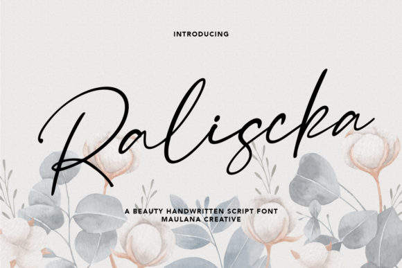 Raliscka Font Review: Elegant Script for Branding
