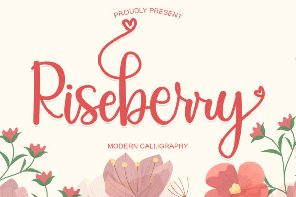 Riseberry Font for Web Design