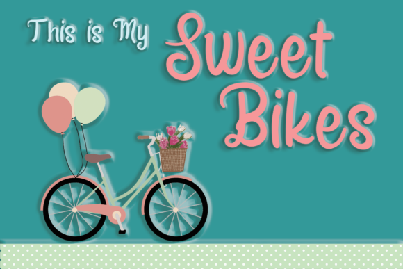 Sweet Bikes: The Friendly Script Font for Small Business Branding