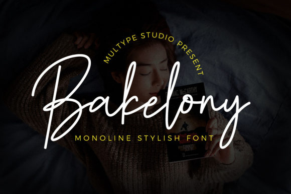 Upgrade Your Brand with Bakelony Script Font