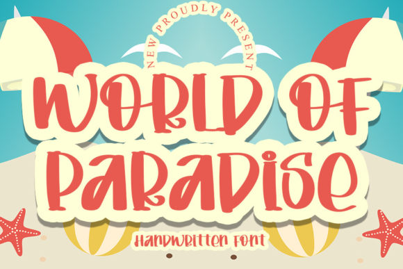World of Paradise Font for Web Design
